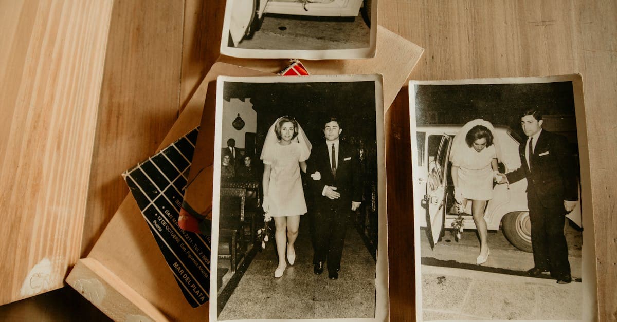 Restore a Relative's Wedding Photo